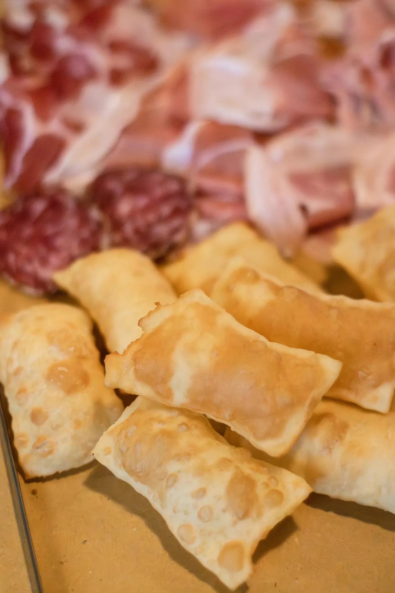 Osteria del Gallo Ardito Gnocco Fritto | Carlotta Bacchini