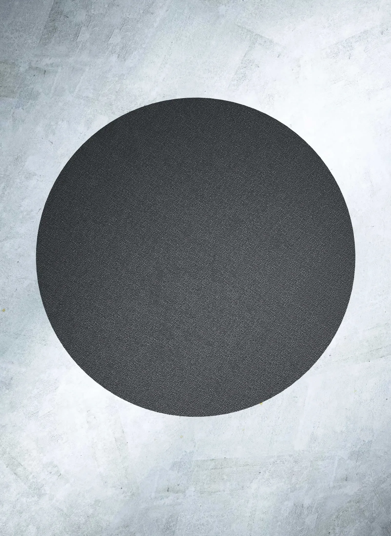 The rounded table seen from the top | Carlotta Bacchini