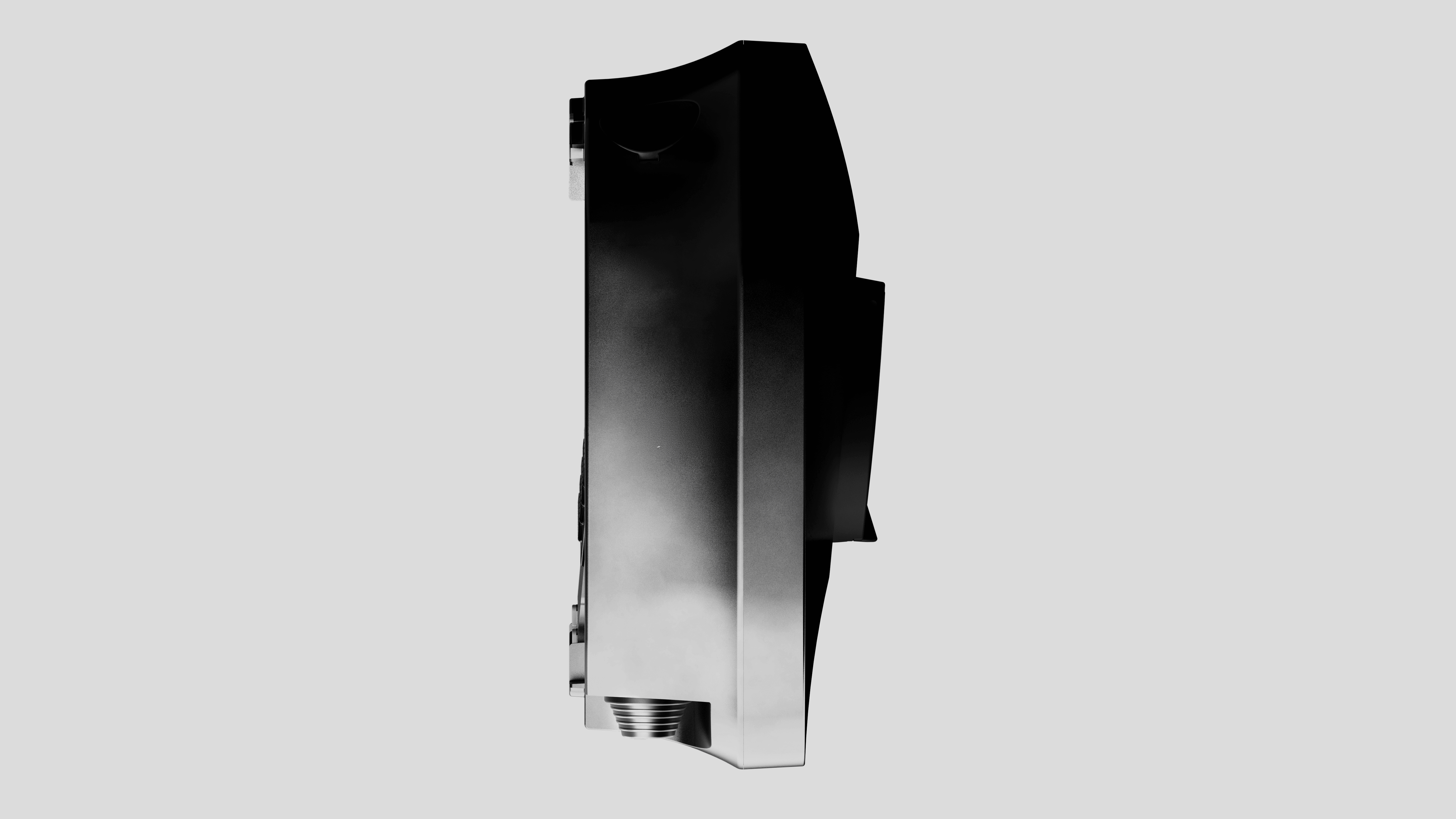 EVbee EV charger CGI product render, front view | Carlotta Bacchini
