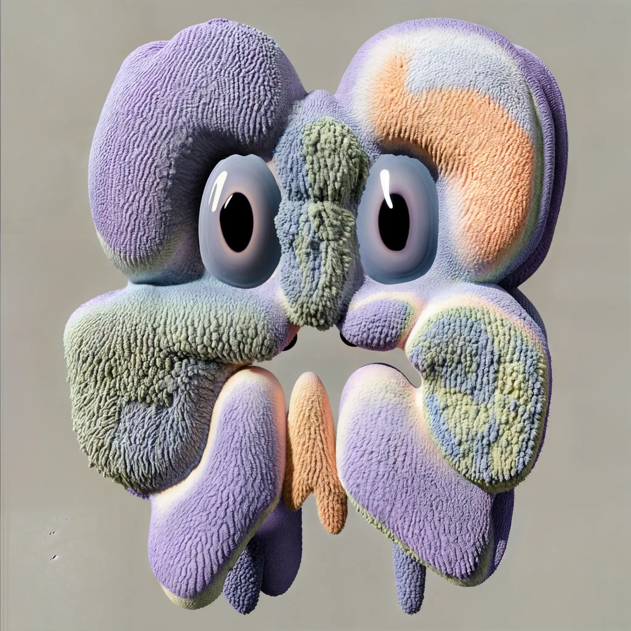 BIOMORPHIC COMPANIONS – AI-based visual sculpture blending object and creature design by Carlotta Bacchini